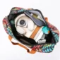 Sac de voyage à motifs tropical avec bandoulière-compartiment principal