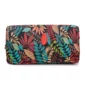 Sac de voyage à motifs tropical avec bandoulière-dessous