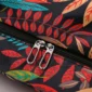 Sac de voyage à motifs tropical avec bandoulière-fermeture