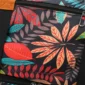 Sac de voyage à motifs tropical avec bandoulière-poche exterieure 1